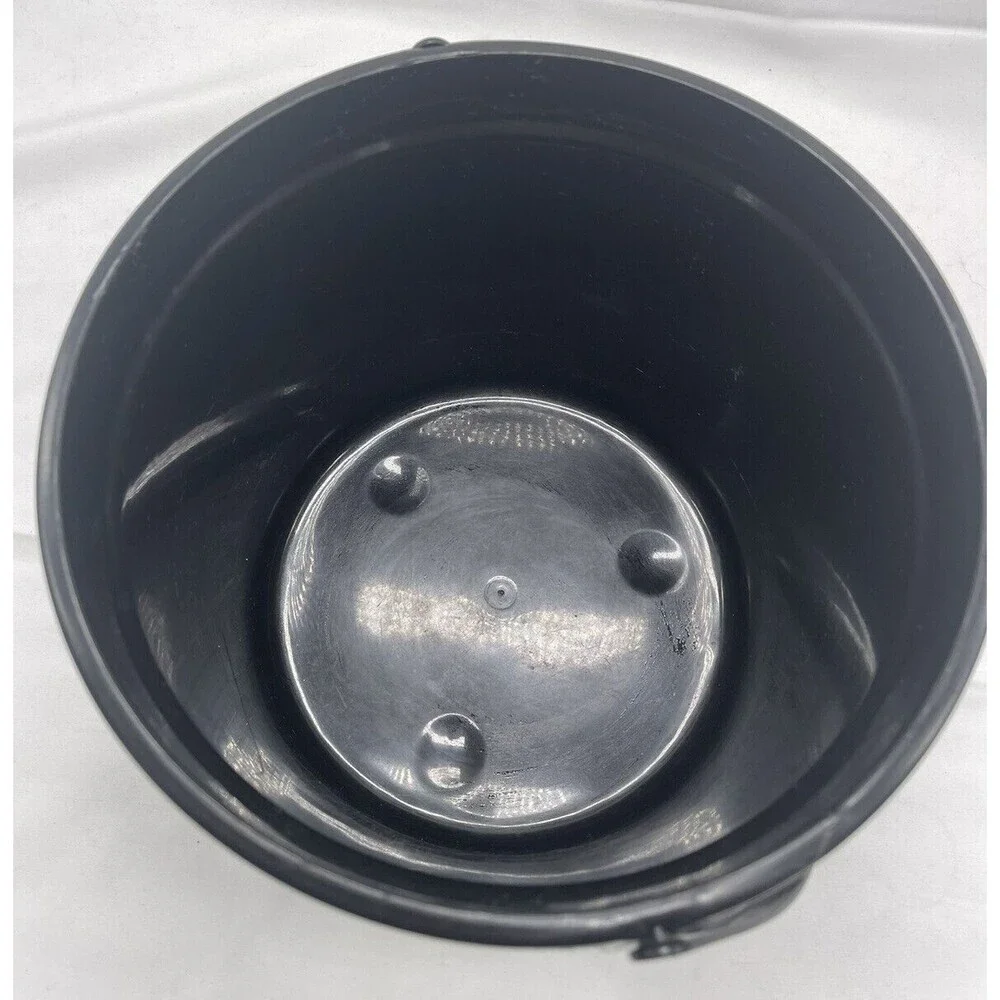 Halloween Trick Or Treat Black skeletons on the front Bucket